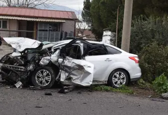 Manisa'da feci kaza : 2 kişi öldü
