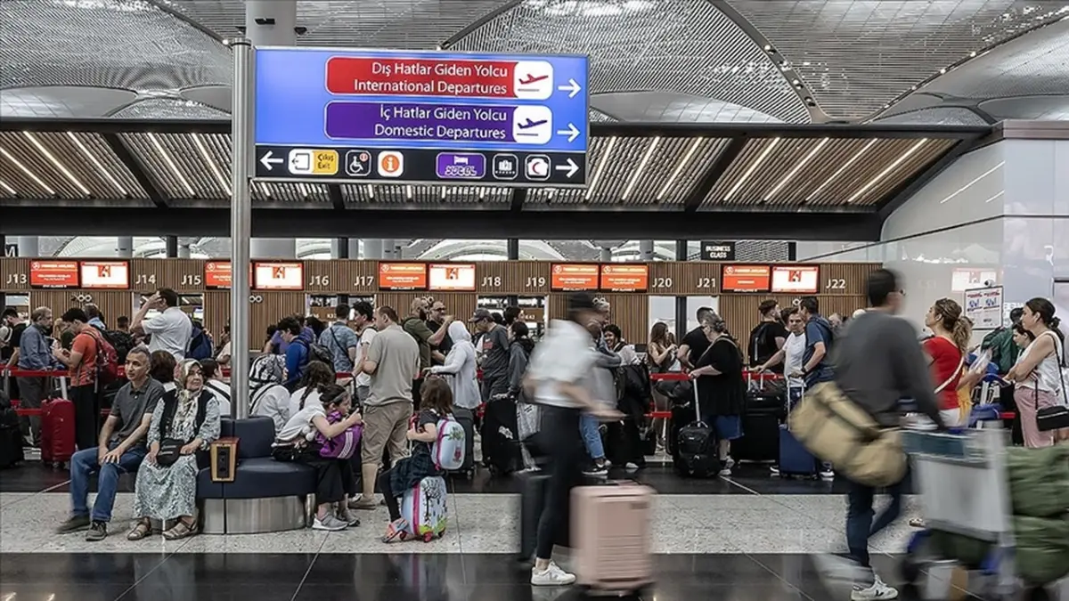 Ocak ayında havalimanlarında yolcu sayısı 17,7 milyonu geçti haberinin görseli