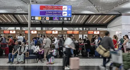 Ocak ayında havalimanlarında yolcu sayısı 17,7 milyonu geçti