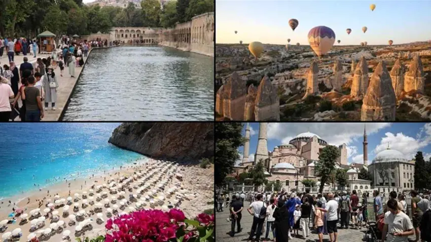 Türkiye’nin turizm geliri 65,2 milyar dolara ulaştı