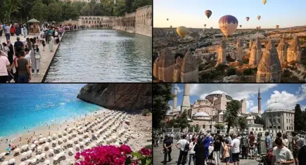 Türkiye’nin turizm geliri 65,2 milyar dolara ulaştı