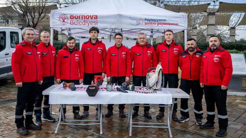 Bornova’nın afet gücü tescillendi