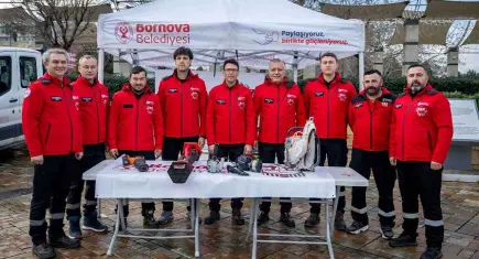 Bornova’nın afet gücü tescillendi