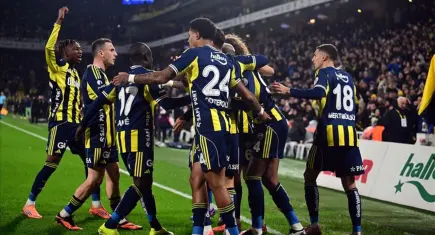 Fenerbahçe evinde farklı kazandı: Gençlerbirliği’ni 3-1 yendi