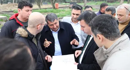 İzmir Büyükşehir ve Bayındır belediyeleri yatırımları yerinde değerlendirdi