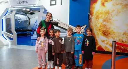 Karşıyaka Belediyesi, çocukları bilim ve uzayla buluşturdu