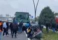 Manisa’da zincirleme kaza! Otobüs, otomobil ve traktör çarpıştı: 5 yaralı!