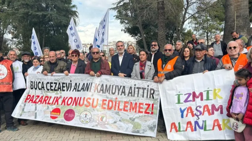 Meslek örgütlerinden Buca Cezaevi alanı için tepki: Ciddi bir kent suçu