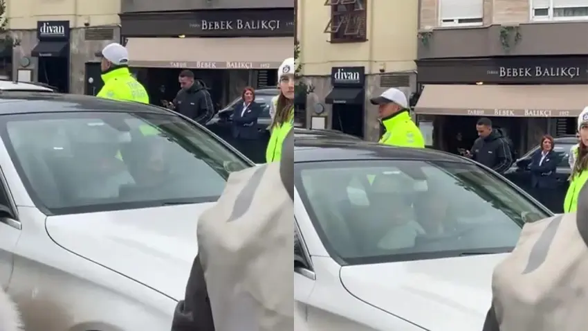 Bebek’te yolu kapatıp dans eden sürücü gözaltına alındı haberinin görseli