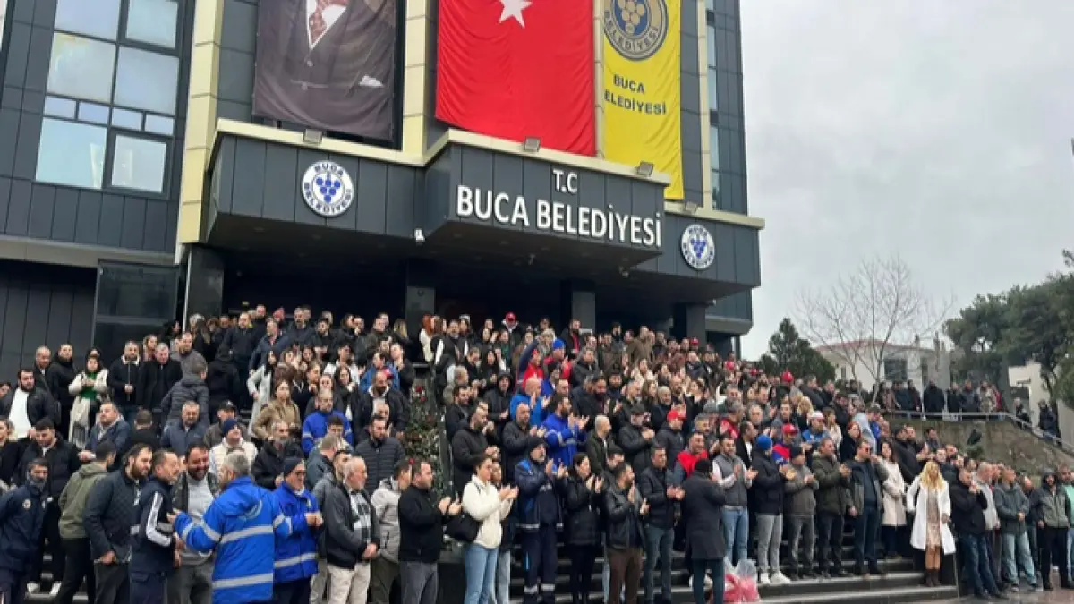 Buca Belediyesi'ndeki işçi eylemi sona erdi haberinin görseli