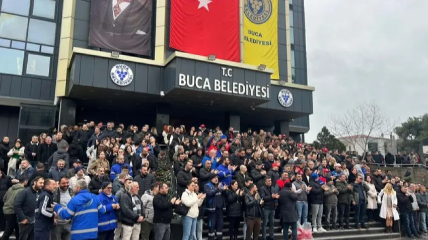 Buca Belediyesi'ndeki işçi eylemi sona erdi