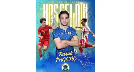 Menemen FK Burak İngenç'i açıkladı