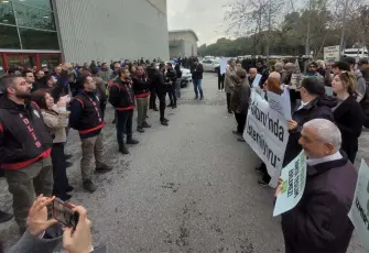 Basmane Çukuru için Meclis önünde eylem