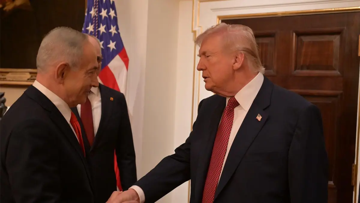 Beyaz Saray’da kritik zirve: Trump ve Netanyahu’dan İran ve Gazze mesajı haberinin görseli