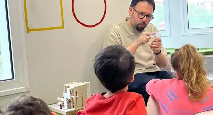 İEÜ minikleri, ev maketleriyle yaratıcılıklarını geliştirdi