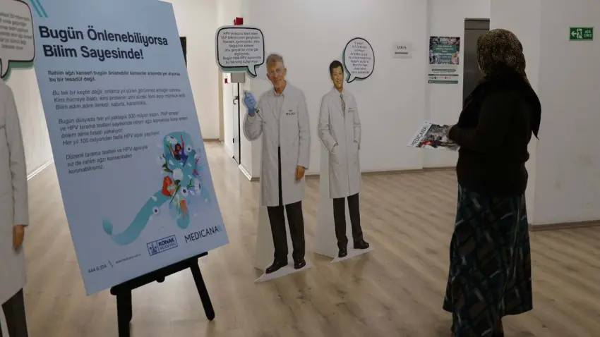 kadınlara kanser bilgilendirmesi