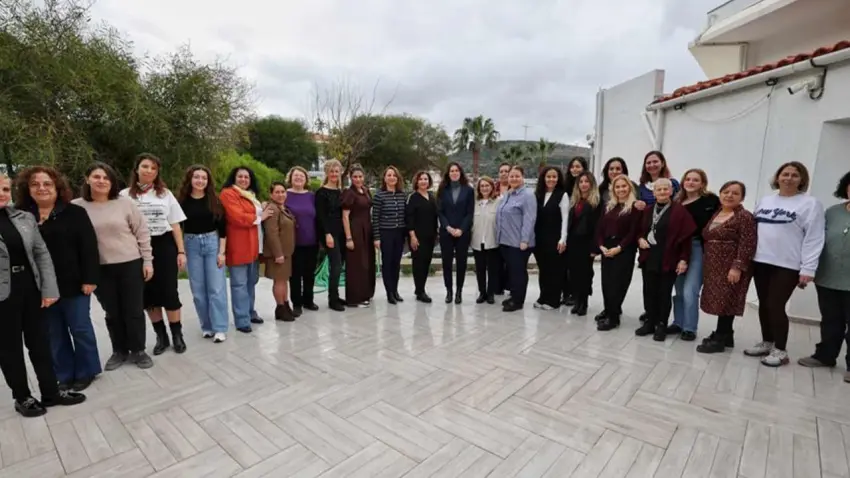 Çeşme’de kadınlar hak temelli güçleniyor