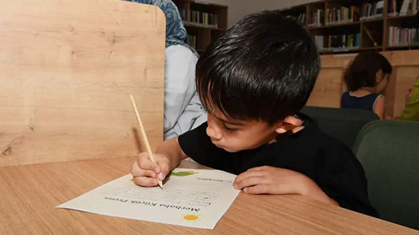 Çocuklar duygularını Kalbimde Kimler Var atölyesinde keşfedecek