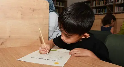 Çocuklar duygularını Kalbimde Kimler Var atölyesinde keşfedecek