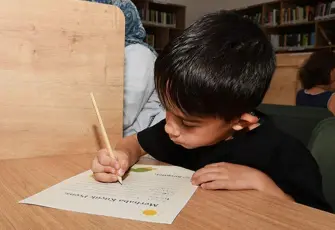 Çocuklar duygularını Kalbimde Kimler Var atölyesinde keşfedecek