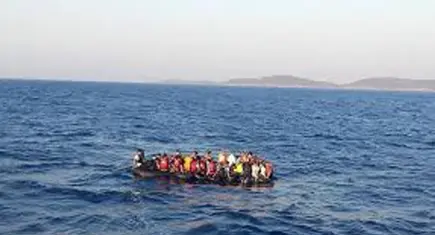 Foça açıklarında göçmen faciası
