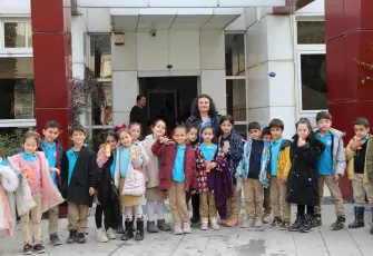 Öğrenciler yerel yönetimi Başkan Yetişkin’den dinledi