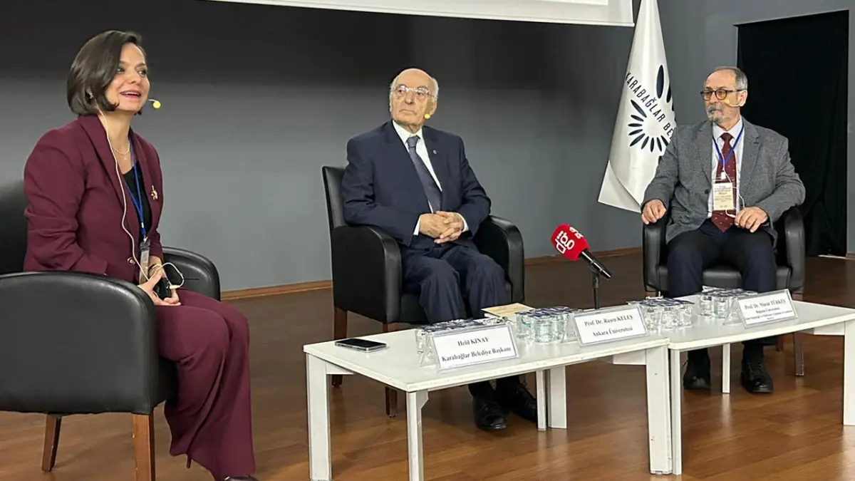 Prof. Dr. Ruşen Keleş’ten Karabağlar’a övgü: Birçok belediyede rastlamadığımız bir özen haberinin görseli