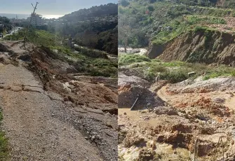 Antalya’da heyelan paniği: 13 bina tahliye edildi