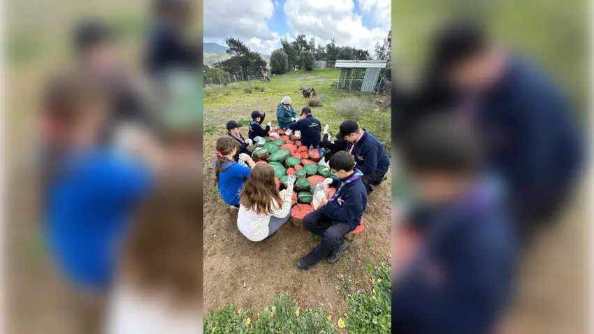 Karşıyakalı izciler doğa harikası Yamanlar’da buluştu