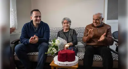 Sevgililer Günü’nde vefa ve şefkat buluşması