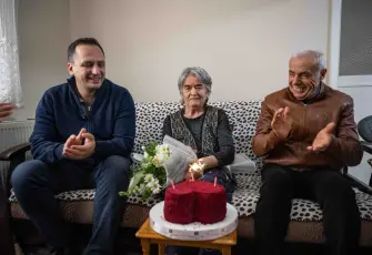 Sevgililer Günü’nde vefa ve şefkat buluşması