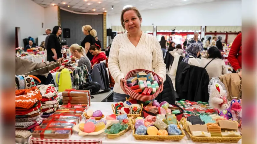 Buca’da Sevgililer Günü kadın emeğiyle kutlandı