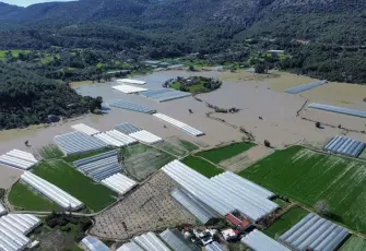 Muğla’da selin bilançosu ağır oldu: Binlerce dekar arazi ve serada hasar var