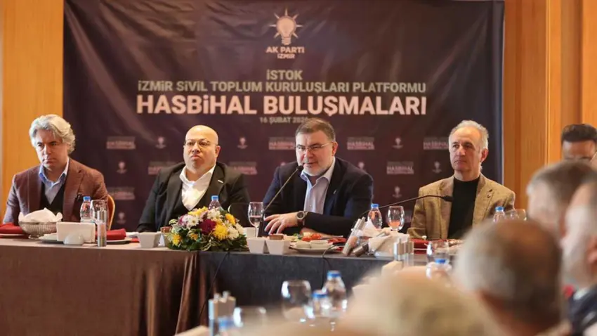 AK Partili Saygılı, İSTOK buluşmasında STK temsilcileriyle bir araya geldi