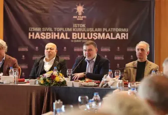 AK Partili Saygılı, İSTOK buluşmasında STK temsilcileriyle bir araya geldi