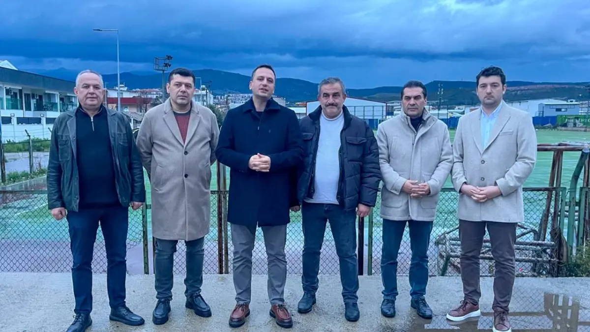 Başkan Eşki, Doğanlar’daki yatırımları yerinde inceledi haberinin görseli