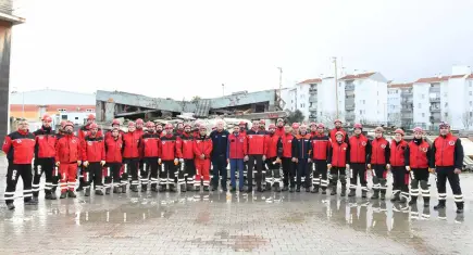 ÇAK ekibi afet eğitimlerini başarıyla tamamladı