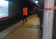 Konak metro istasyonunda intihar girişimi