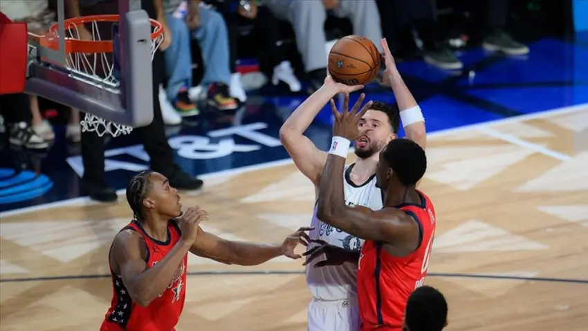 NBA All-Star'da Alperen Şengün tarih yazdı: Yeni formatta şampiyon USA Stars! haberinin görseli