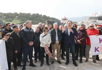 Urla’da doğa nöbeti: Kıyılarımız pazarlık konusu olamaz!