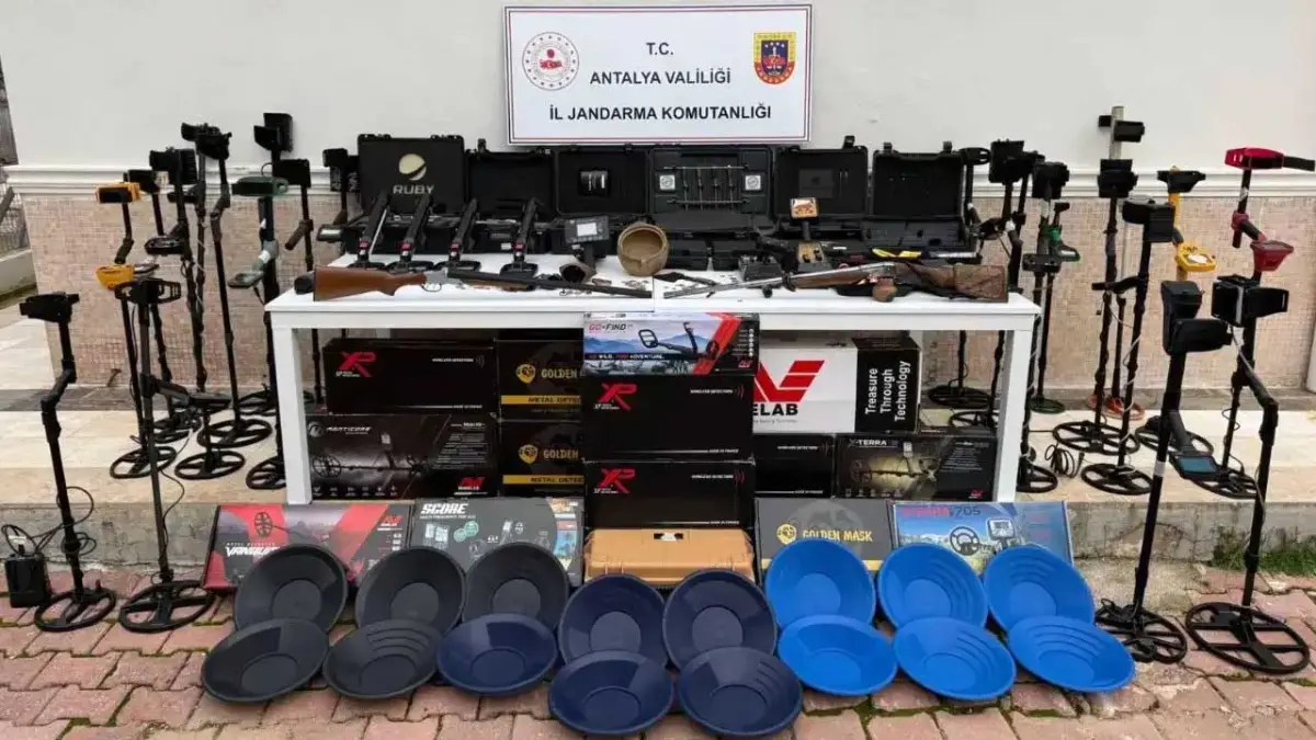 4,8 milyonluk kaçakçılık operasyonu: Dedektör filosu ele geçirildi haberinin görseli