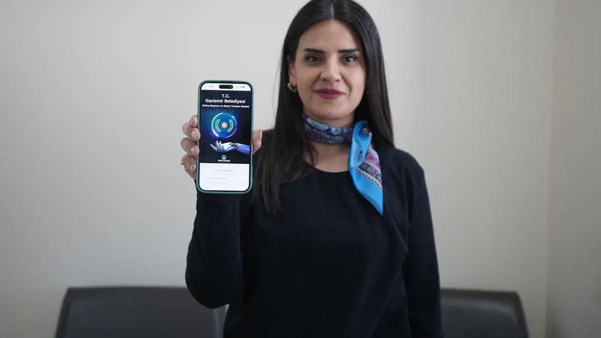 Gaziemir Belediyesi’nden 7/24 dijital hizmet haberinin görseli
