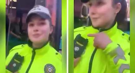 İşlem yapan kadın polisleri videoya çekmişti: Gözaltına alındı