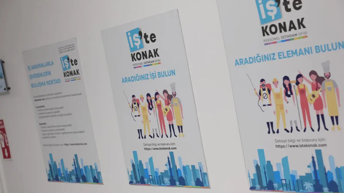 Konak’ta İş’te Konak ile bin 144 kişi iş sahibi oldu haberinin görseli