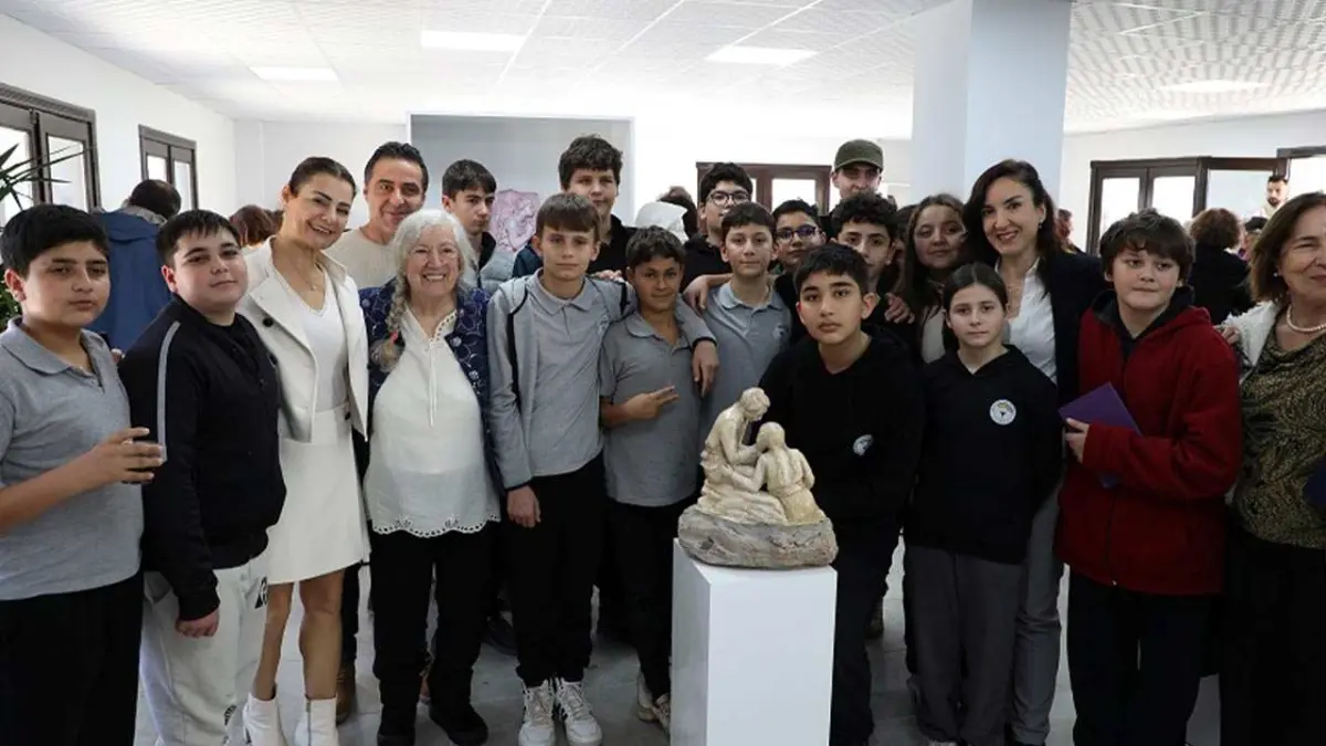 Özdere’de sanat rüzgarı: Sergi 24 Şubat’a kadar açık olacak haberinin görseli