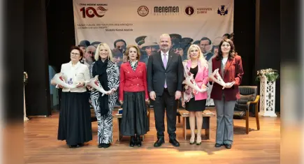 Menemen’de Medeni Kanun’un 100. yılına anlamlı panel