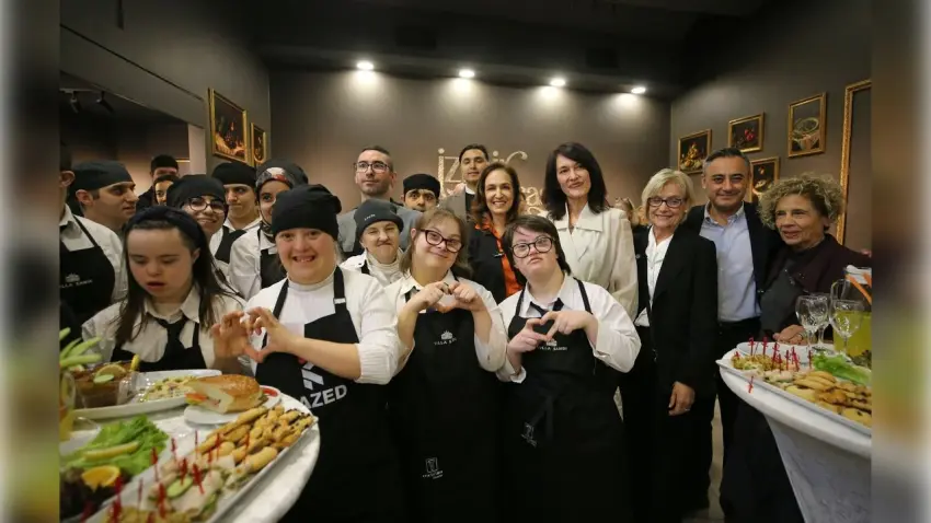 Özel gençlerden mutfakta büyük başarı