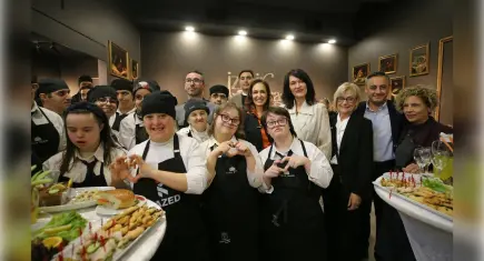 Özel gençlerden mutfakta büyük başarı