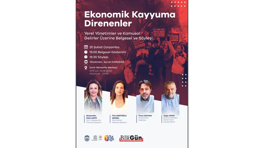 Ekonomik Kayyuma Direnenler belgeseli İzmir’de gösterilecek haberinin görseli