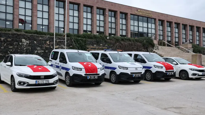 Foça Belediyesi araç filosunu güçlendiriyor haberinin görseli